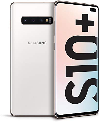 Samsung Galaxy S10+ Smartphone (16.3cm (6.4 Zoll) 512 GB interner Speicher, 8 GB RAM, Ceramic White) - [Standard] Deutsche Version