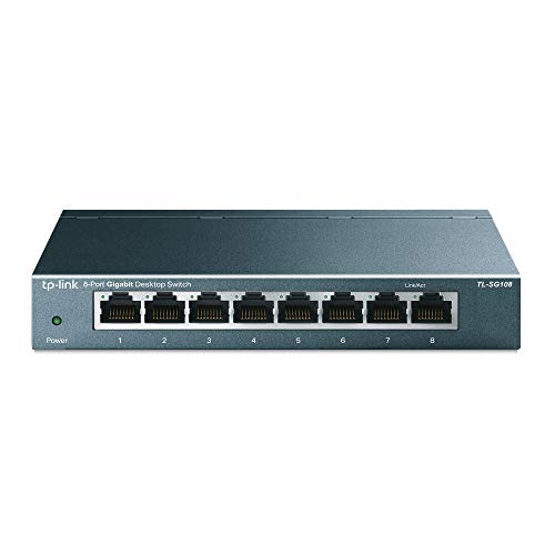 TP-Link TL-SG108 LAN Switch 8 Port Netzwerk Switch