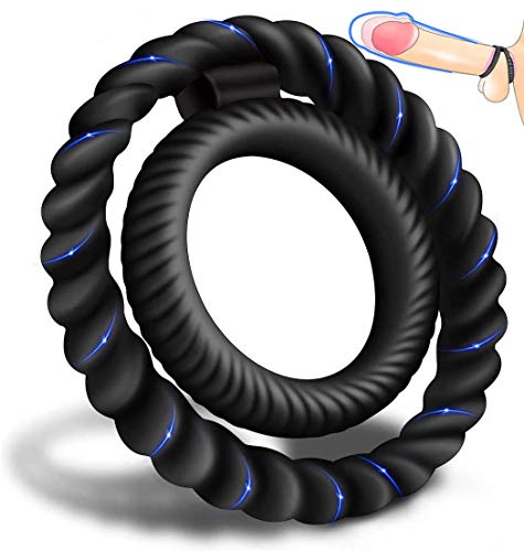 Xocity Dual Cock Ring Silicone for Men