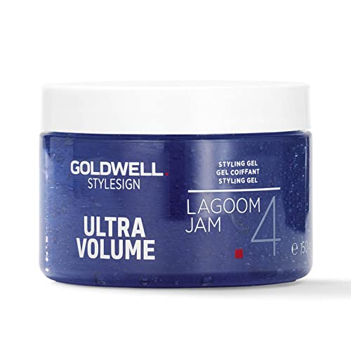 Goldwell Stylesign Ultra Volume Lagoom Jam Styling Gel für glattes, welliges und lockiges Haar, 150 ml, Unparfümiert