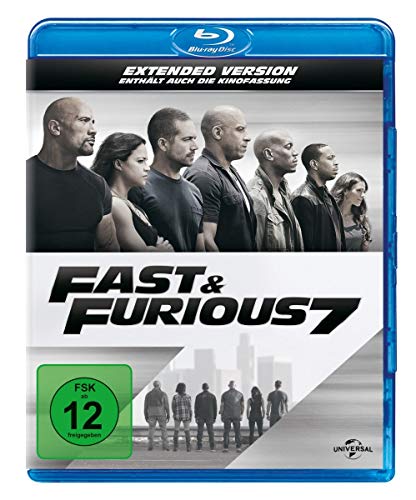 Fast & Furious 7 - Extended Version [Blu-ray]