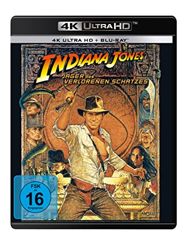Indiana Jones: Jäger des verlorenen Schatzes [4K Ultra HD] + [Blu-ray]