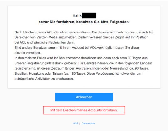 Alte E-Mail-Adressen löschen - G-Mail, Yahoo, AOL und ...